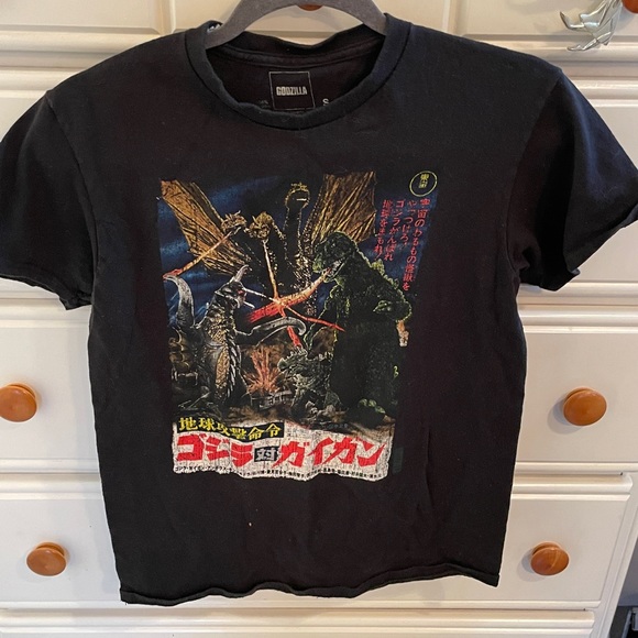 Maglietta Donna Style3 Retro Godzilla | T-Shirt In Puro Cotone Giappone Kaiju Stampa Vintage